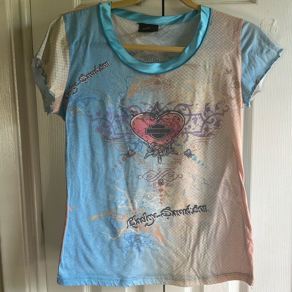 🦄RARE Harley Davidson Tshirt size large🦄